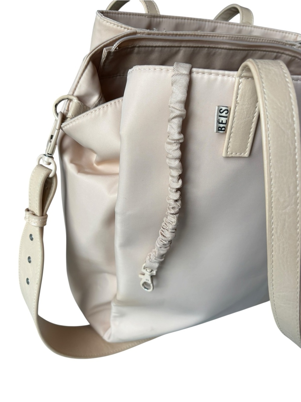BEIS The Commuter Tote Bag - Cream - Picture 4 of 5
